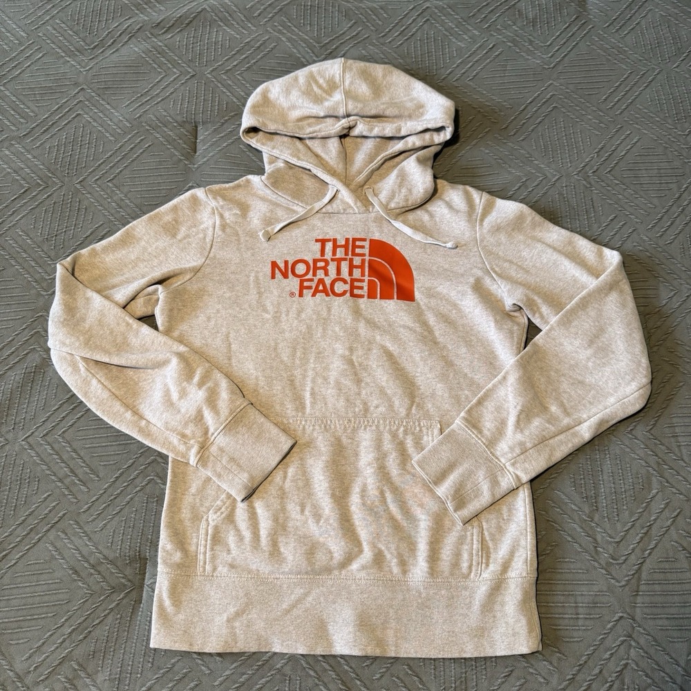 The North Face Hoodie Women's XS Pullover Sweatshirt Beige